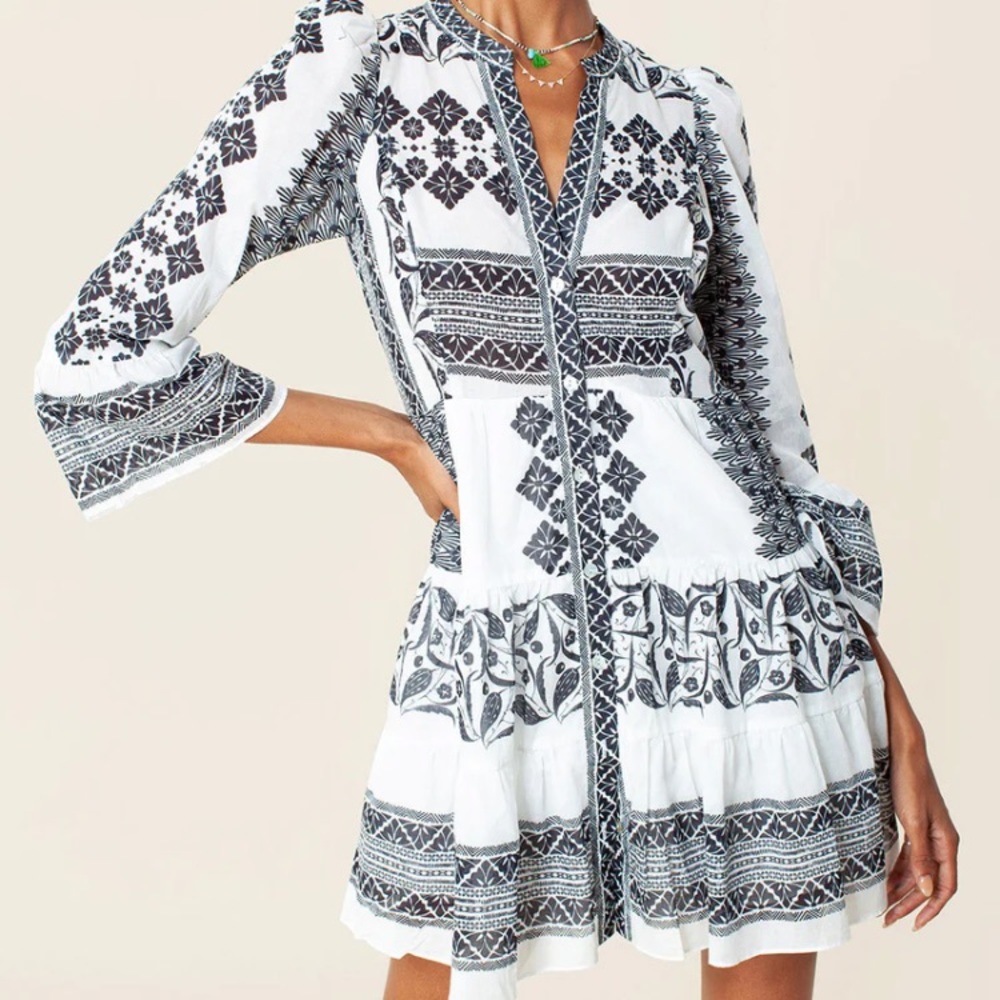 NWT Hale Bob Aspen Voile Dress